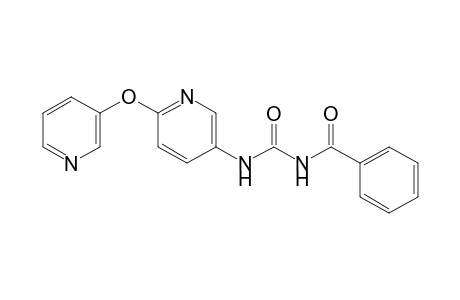 1-benzoyl-3-{6-[(3-pyridyl)oxy]-3-pyridyl}urea
