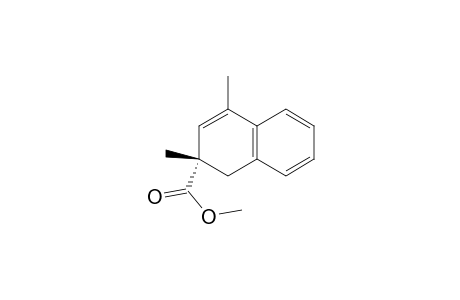 (S)-2,4-dimethyl-2-carbomethoxy-1,2-dihydronaphthalene