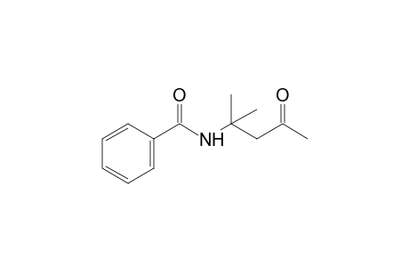 N-(1,1-dimethyl-3-oxobutyl)benzamide