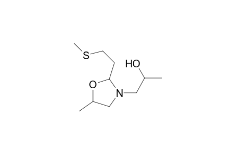 .alpha.,5-dimethyl-2-(2-methylthioethyl)-3-oxazolidineethanol