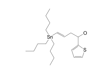 (E)-1-Tributylstannyl-4-(thiophenyl)buten-4-ol