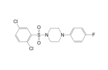 1-[(2,5-dichlorophenyl)sulfonyl]-4-(4-fluorophenyl)piperazine