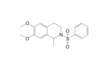 2-Benzenesulfonyl-6,7-dimethoxy-1-methyl-1,2,3,4-tetrahydro-isoquinoline