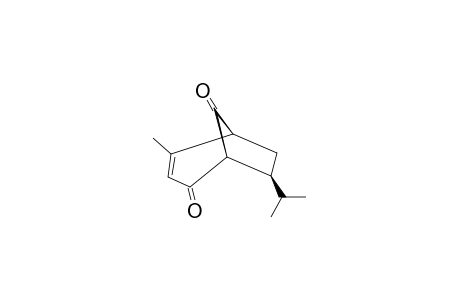 (1R,5R,7R)-4-METHYL-EXO-7-(METHYLETHYL)-BICYCLO-[3.2.1]-OCT-3-EN-2,8-DIONE