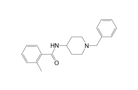 N-(1-benzyl-4-piperidinyl)-2-methylbenzamide