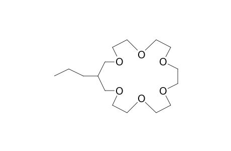 1,4,7,10,13,16-Hexaoxanonadecane, 18-propyl-