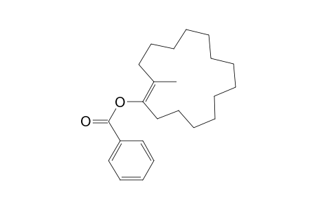 1-Cyclopentadecen-1-ol, 2-methyl-, benzoate, (Z)-