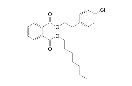 Phthalic acid, 2-(4-chlorophenyl)ethyl heptyl ester