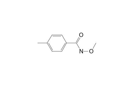 Benzamide, 4-methyl-N-methoxy-