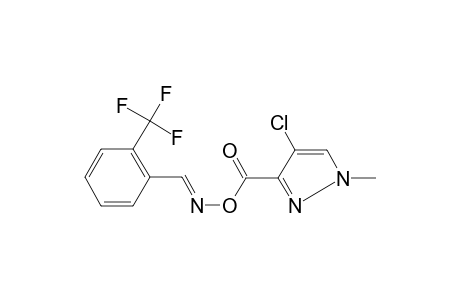 2-(Trifluoromethyl)benzaldehyde o-[(4-chloro-1-methyl-1H-pyrazol-3-yl)carbonyl]oxime