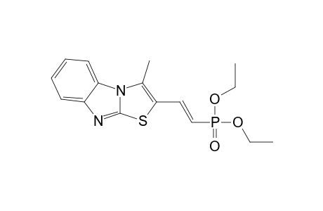 2-[(E)-2-diethoxyphosphorylethenyl]-1-methyl-[1,3]thiazolo[3,2-a]benzimidazole