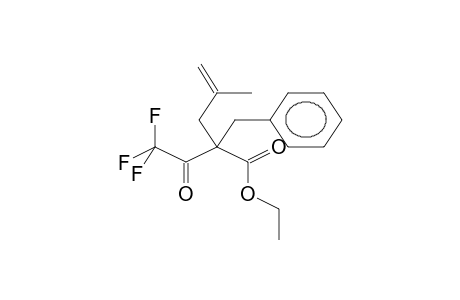 ETHYL 2-BENZYL-2-METHALLYLTRIFLUOROACETYLACETATE