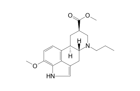 14-methoxy-6-propylergoline-8beta-carboxylic acid, methyl ester