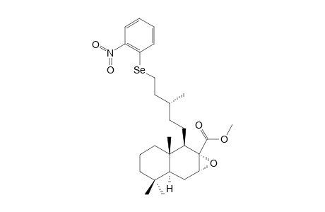 METHYL-15-ORTHO-NITROPHENYLSELENO-7-ALPHA,8-ALPHA-EPOXY-LABDAN-17-OATE