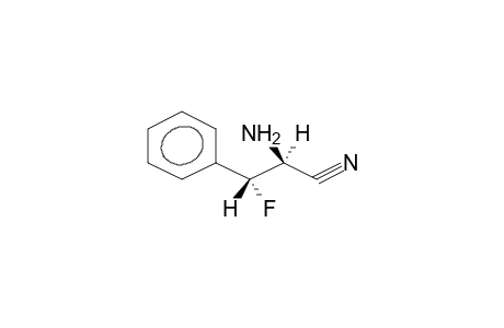 (ERYTHRO)-ALPHA-AMINO-BETA-FLUORO-BETA-PHENYLPROPANENITRILE