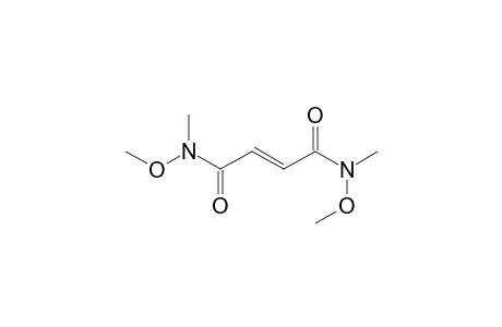 (E)-N, N'-dimethoxy-N, N'-dimethylfumaramide