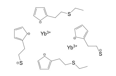 Bis[(2-ethylthioethylcyclopentadienyl)ytterbium(cyclopentadienylethylthiolate)]