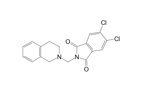 4,5-Dichloro-N-[(1,2,3,4-tetrahydroisoquinolin-2-yl)methyl]phthalimide