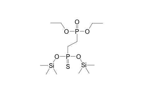 BIS(TRIMETHYLSILYL)-BETA-DIETHYLPHOSPHONOETHYLTHIONOPHOSPHONATE