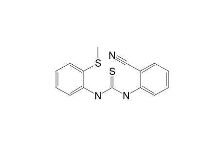 N-(2-Cyanophenyl)-N'-[2-(methylsulphanyl)phenyl]thiourea