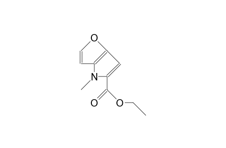 N-Methyl-furo(3,2-B)pyrrole-5-carboxylic acid, ethyl ester