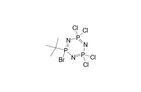 1,3,5,2,4,6-Triazatriphosphorine, 2-bromo-4,4,6,6-tetrachloro-2-(1,1-dimethylethyl)-2,2,4,4,6,6-hexahydro-