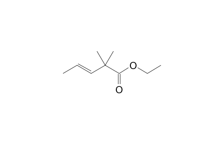 Ethyl (E)-2,2-dimethyl-3-pentenoate