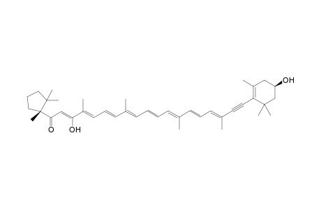 .beta.,.kappa.-Caroten-6'-one, 7,8-didehydro-3,8'-dihydroxy-, (3R,5'R,9-cis)-