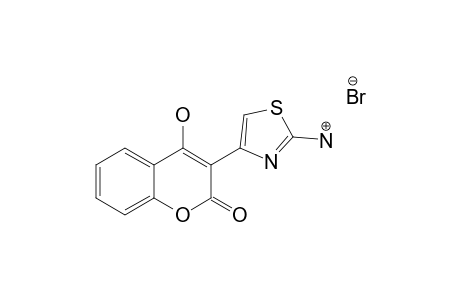 3-(2-AMINO-THIAZOL-4-YL)-4-HYDROXY-CHROMEN-2-ONE-HYDROBROMIDE