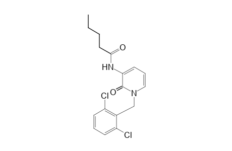 N-[1-(2,6-DICHLOROBENZYL)-1,2-DIHYDRO-2-OXO-3-PYRIDYL]VALERAMIDE