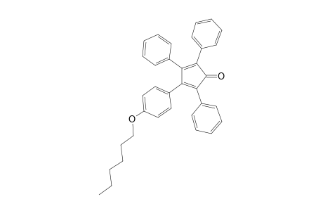 3-(p-Hexyloxyphenyl)-2,4,5-triphenylcyclopentadienone