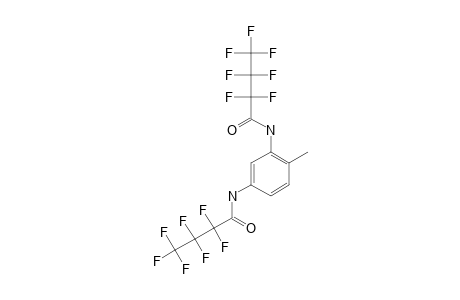 2,4-Diaminotoluene, N,N'-bis(heptafluorobutyryl)-