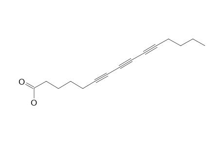 Pentadeca-6,8,10-triynoic acid