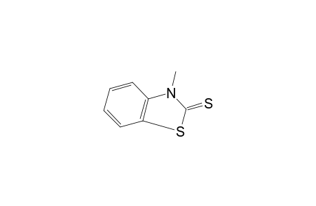 3-methyl-2-benzothiazolinethione