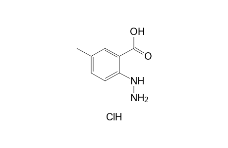 6-HYDRAZINO-m-TOLUIC ACID, MONOHYDROCHLORIDE