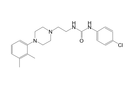 urea, N-(4-chlorophenyl)-N'-[2-[4-(2,3-dimethylphenyl)-1-piperazinyl]ethyl]-