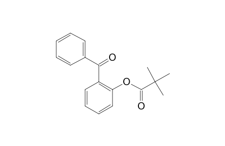 2-Hydroxybenzophenone, trimethylacetate