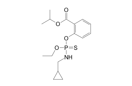 1-Methylethyl esterBenzoic acid, 2-[[[(cyclopropylmethyl)amino]ethoxyphosphinothioyl]oxy]-, 1-methylethyl ester