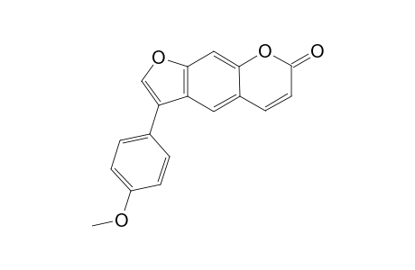 3-(4-Methoxyphenyl)-7-furo[3,2-g][1]benzopyranone