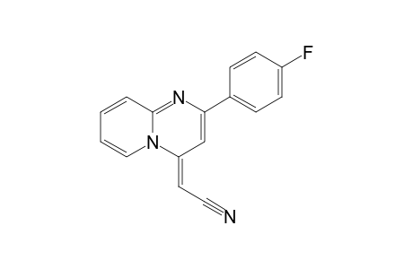 [2-(4-Fluorophenyl)pyrido[1,2-a]pyrimidin-4-ylidene]acetonitrile