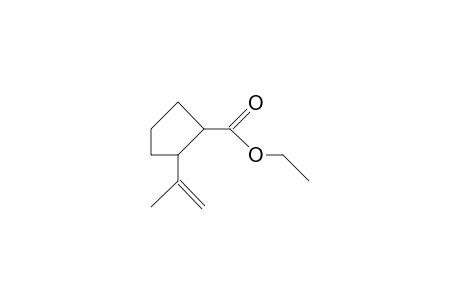 CYCLOPENTANECARBOXYLIC ACID, 2-(1-METHYLETHENYL)-ETHYL ESTER