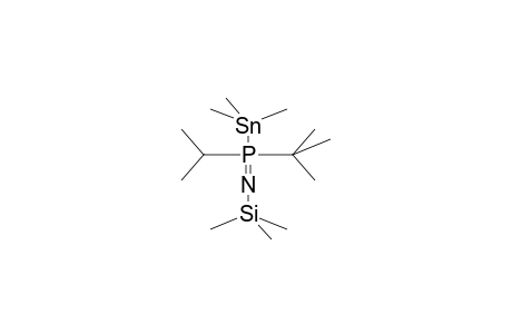 N-TRIMETHYLSILYL-P-TRIMETHYLSTANNYL-P-ISOPROPYL-P-TERT-BUTYLIMIDOPHOSPHORANE