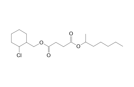 Succinic acid, hept-2-yl (2-chlorocyclohexyl)methyl ester