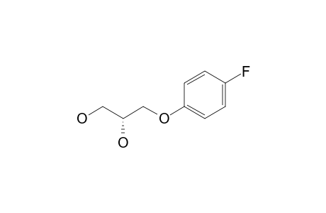 (2R)-3-(4-fluoranylphenoxy)propane-1,2-diol