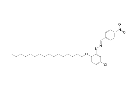 p-nitrobenzaldehyde, [5-chloro-2-(hexadecyloxy)phenyl]hydrazone
