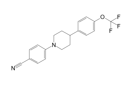 4-(4-(4-(Trifluoromethoxy)phenyl)piperidin-1-yl)benzonitrile