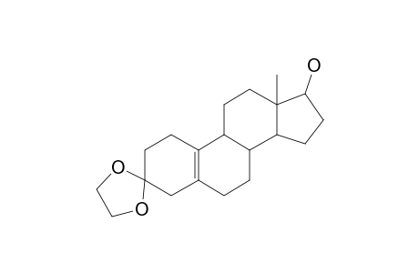 Estr-5(10)-en-3-one, 17-hydroxy-, cyclic 1,2-ethanediyl acetal, (17.beta.)-