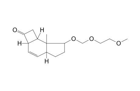 Tricyclo[6.3.0.0(4,7)]undec-2-en-5-one, 9-[(2-methoxyethoxy)methoxy]-8-methyl-