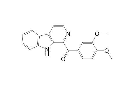 1-(3,4-Dimethoxy-benzoyl)-9H-pyrido(3,4-B)indole