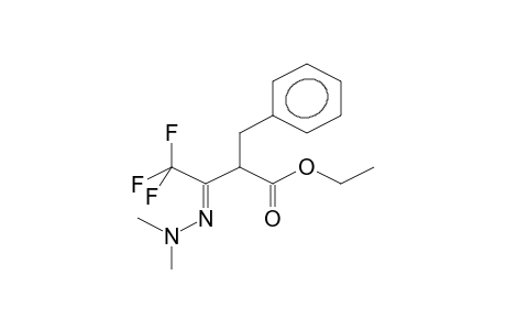 ETHYL 2-BENZYLTRIFLUOROACETYLACETATE, N',N'-DIMETHYLHYDRAZONE